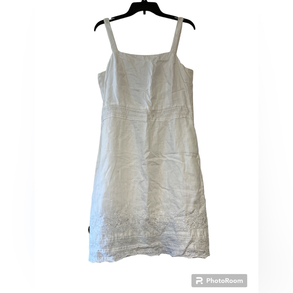 Ann Taylor Linen Dress Size 12